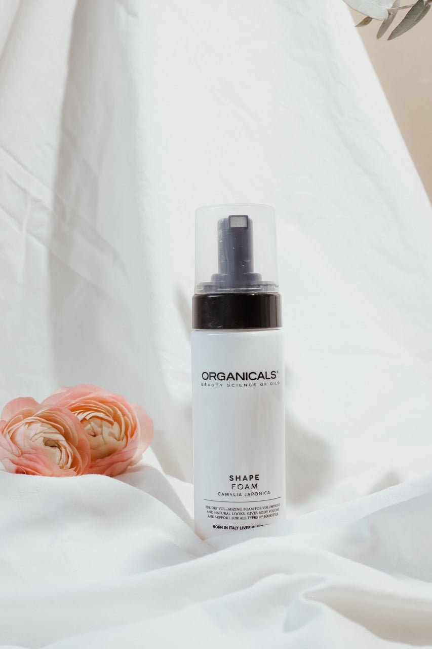 SHAPE Foam Camelia Japonica volumenska pena za lase ORGANICALS - Šamponi.si