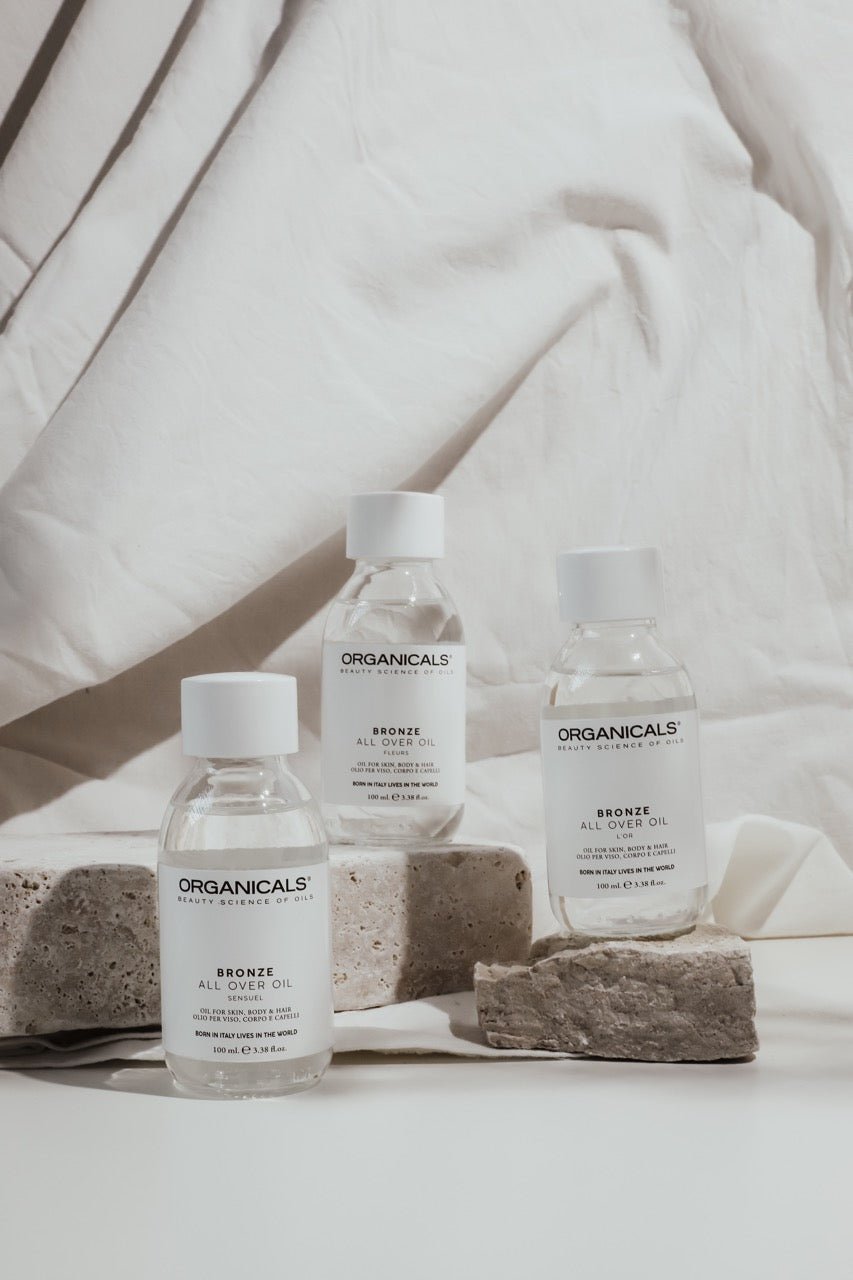 BRONZE All Over Oil SENSUEL olje za telo in lase ORGANICALS - Šamponi.si