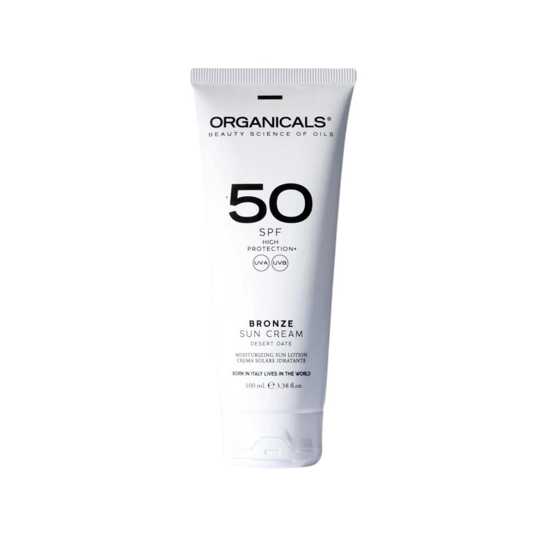 BRONZE sončna krema Desert Date SPF 50 ORGANICALS - Šamponi.si