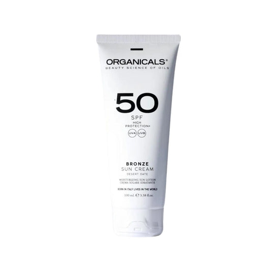 BRONZE sončna krema Desert Date SPF 50 ORGANICALS - Šamponi.si